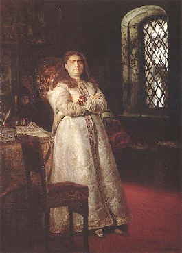 Sophia Alexeïevna Romanova - par Ilya Repine (1879)